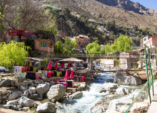 Marrakech Atlas Mountains, Ourika Valley, Waterfall & Lunch